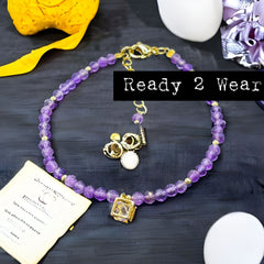 Amethyst Elegant Bracelet - Ready 2 Wear