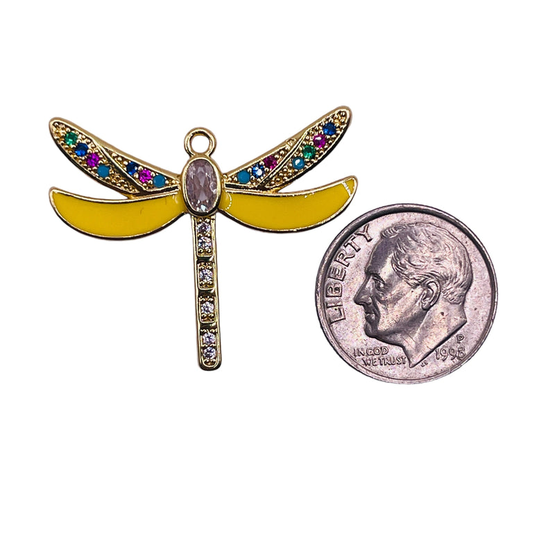 25mm Dragonfly Charm