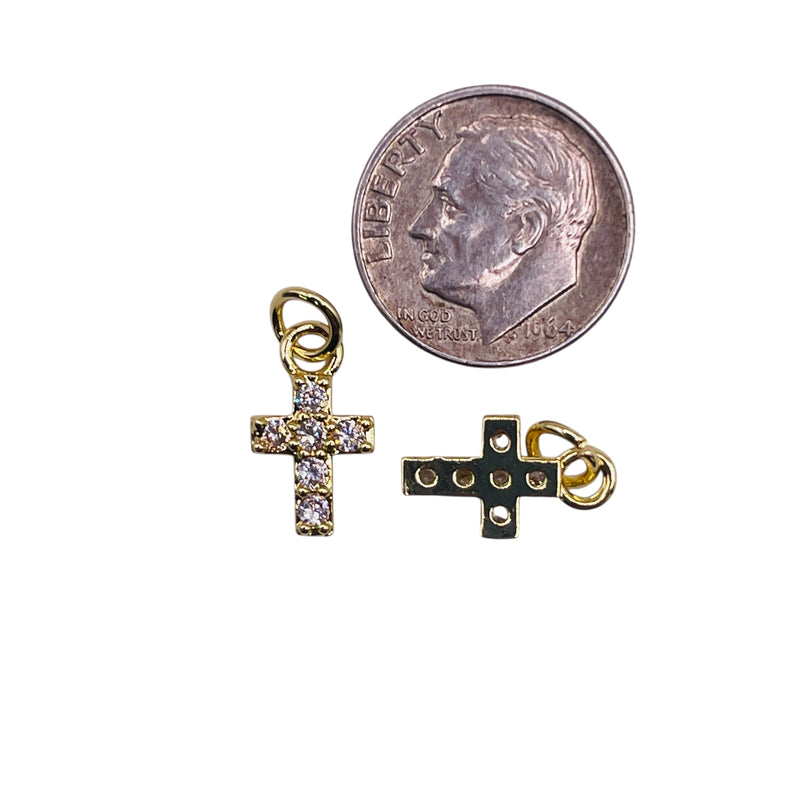 11x8mm Cross Charm