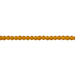 3mm Thunder Polish Round Cut Yellow Gold