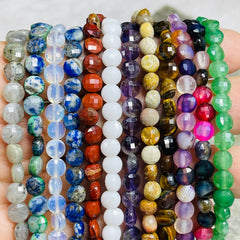 6mm Coin Cut 12 Gemstone Combo