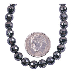 6mm Thunder Polish Round Disco Cut Silver Shine