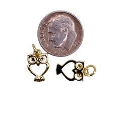12x8mm Owl Charm