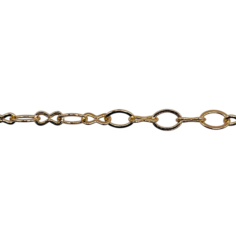 Losolo Chain 7x5mm 18K Gold Plated
