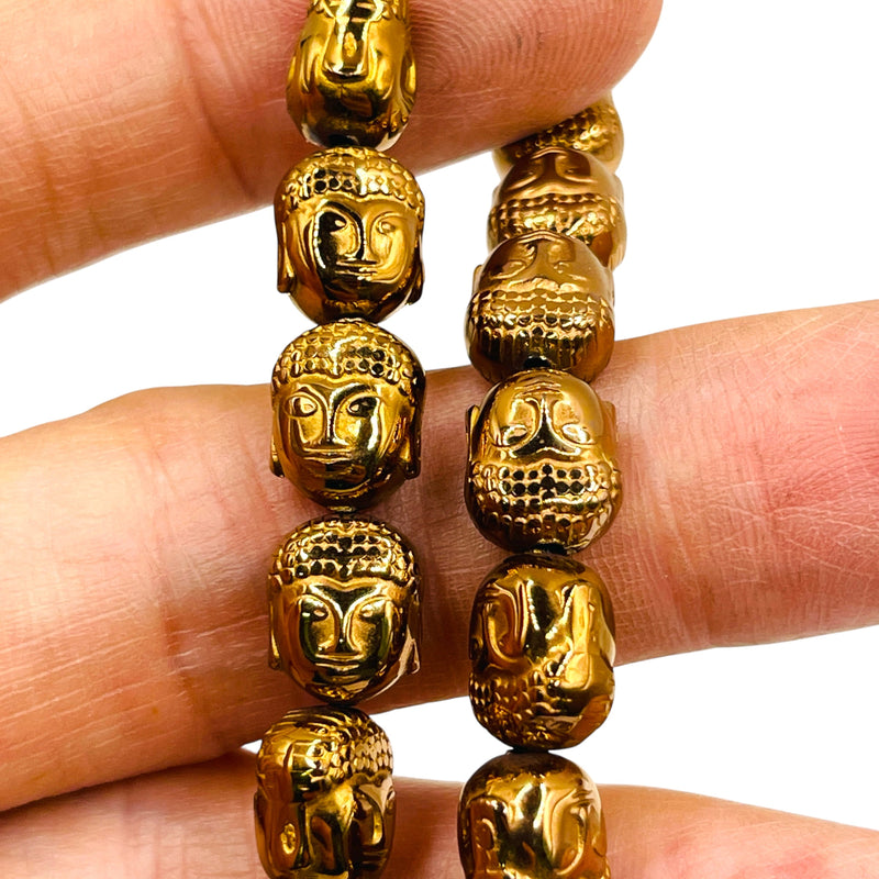 Beadorea Live: BL39 10mm Buddha Hematite Copper