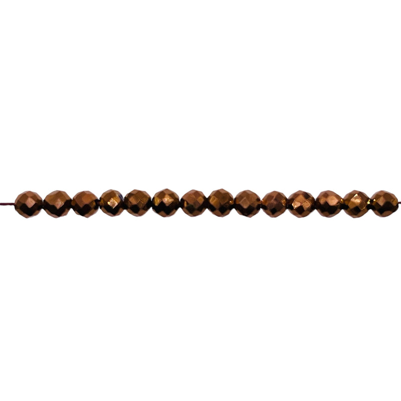 4mm Thunder Polish Round Cut Copper