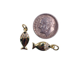 15x6mm Fish Charm