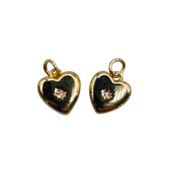13x11mm Heart Charm
