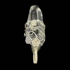 Supreme Quality Lemurian Pendant Master Wrapped Wired Technique Medium