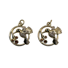 19mm Hummingbird Charm