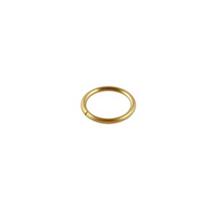 6mm Jump Rings 18K Gold Plated