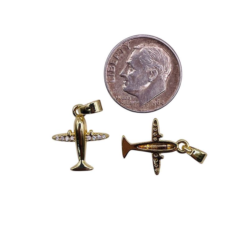 15x13mm Plane Charm