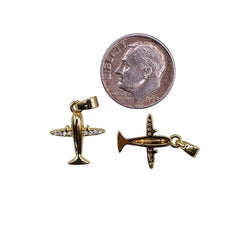 15x13mm Plane Charm