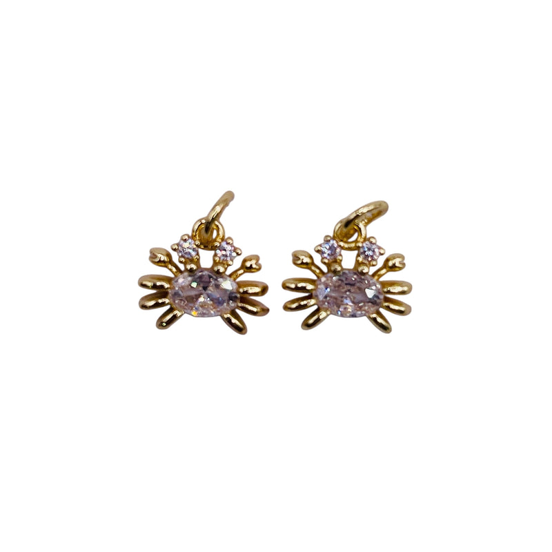 11x10mm Crab Charm