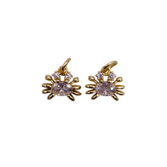 11x10mm Crab Charm
