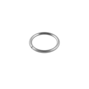 10mm Jump Rings Silver Plated