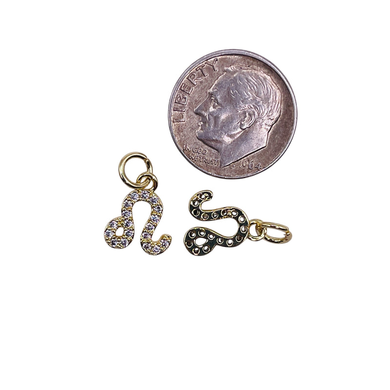 11x9mm Leo Zodiac Charm