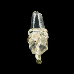 Supreme Quality Lemurian Pendant Master Wrapped Wired Technique Small