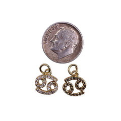 10x10mm Cancer Zodiac Charm