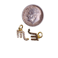 10x10mm Scorpio Zodiac Charm