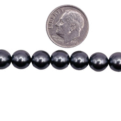 8mm Round Shell Pearl Tahitian Tone