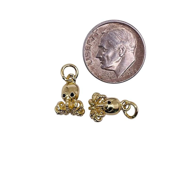 11x8mm Octopus Charm