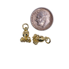 11x8mm Octopus Charm