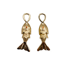 26x7mm Goldfish Charm