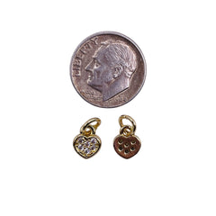 8x6mm Heart Charm