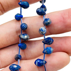 9x6mm Tear Drop Cut Lapis Lazuli