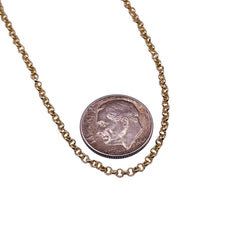 Losolo Chain 2mm 18K Gold Plated