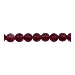 6mm Round Russian Strawberry Quartz