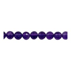 6mm Round Cut Amethyst A Grade