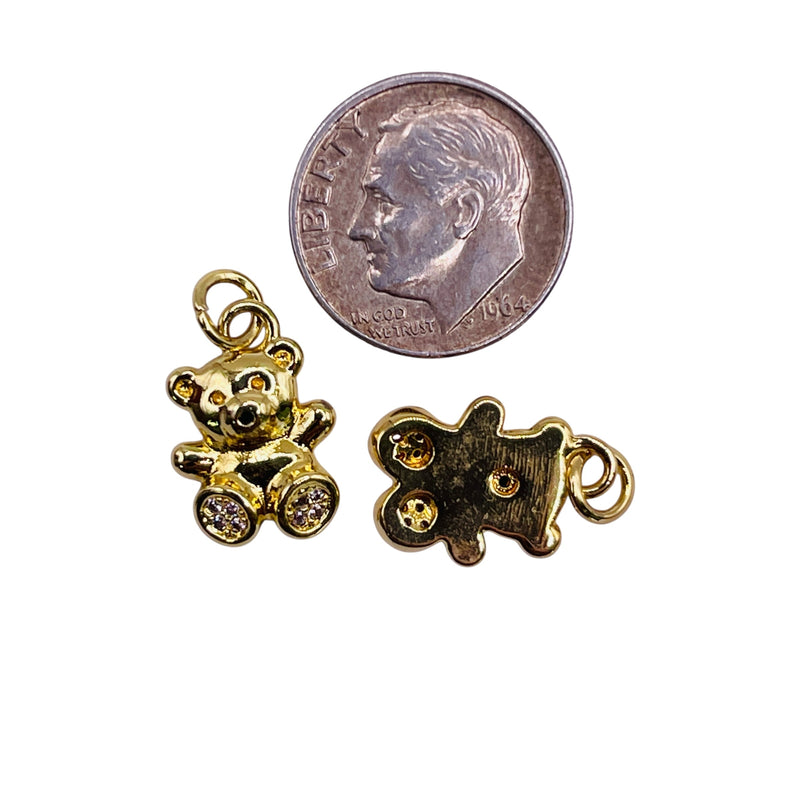 15x11mm Bear Charm