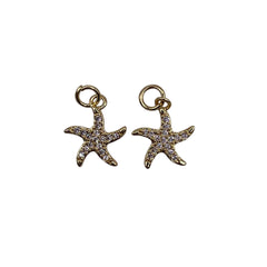 14x12mm Starfish Charm