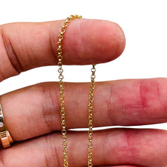 Losolo Chain 2mm 18K Gold Plated
