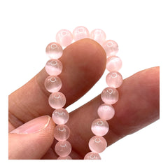 6mm Super Cat Eye(Gypsum) Pink