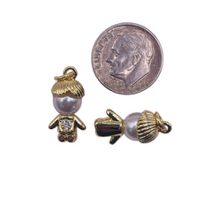 18x9mm Boy Charm