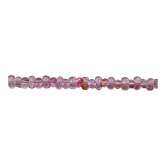 4.5mm Thunder Polish Glass Crystal Peanut Pink Lady