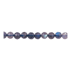 6mm Round Cut Labradorite A Grade