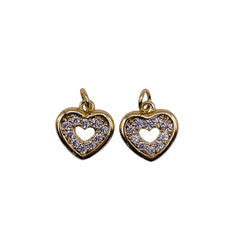 12x12mm Heart Charm