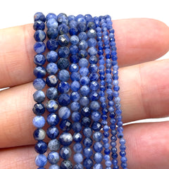 2mm Round Cut Sodalite