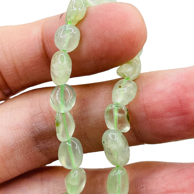 5 to 11mm Nugget Prehnite