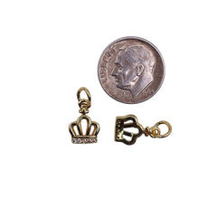 11x8mm Crown Charm