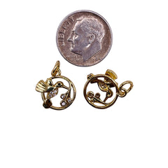13x11mm Hummingbird Charm