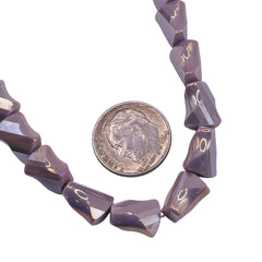 10x8mm Twisted Bow Tie Glass Crystal Lavender AB