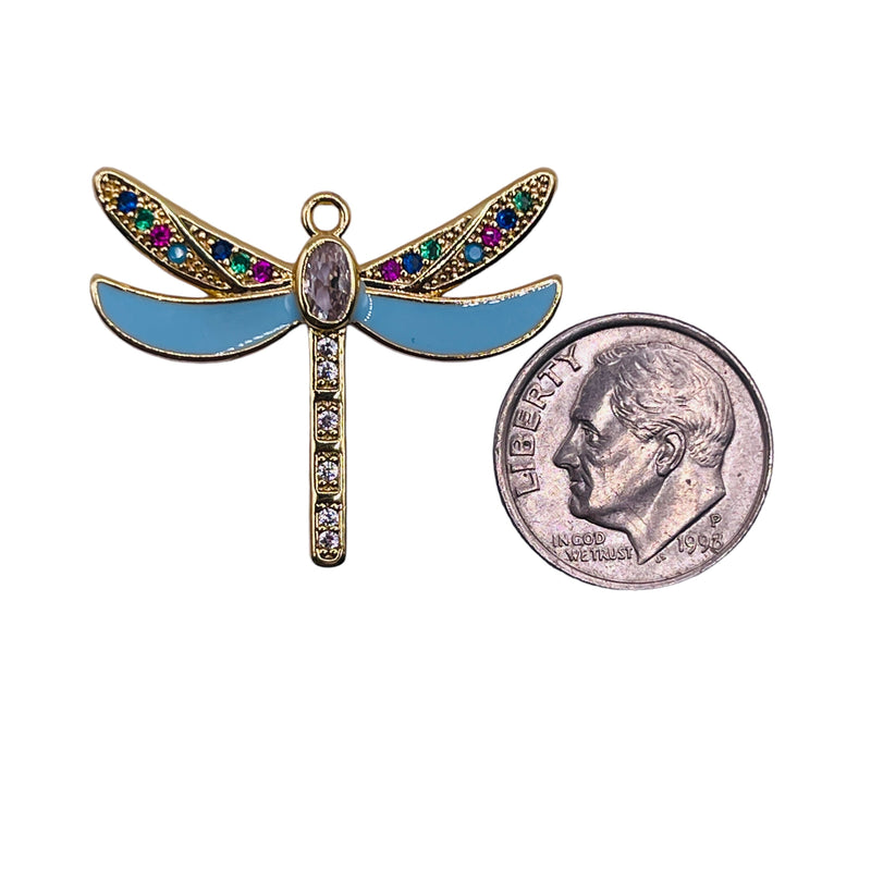 25mm Dragonfly Charm