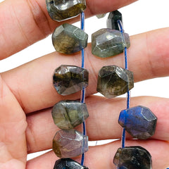 14mm Freeform Cut Labradorite