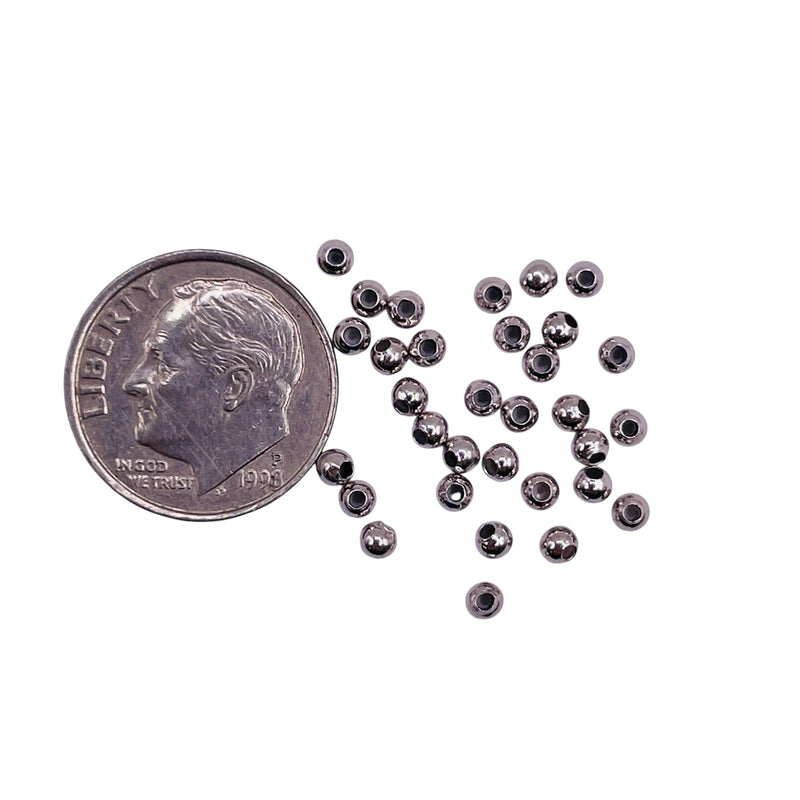 2.5mm Crimp Bead 925 Silver