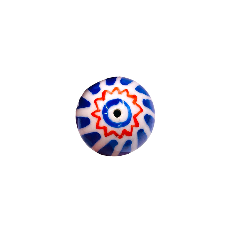 40x33mm Handmade and painted Porcelain